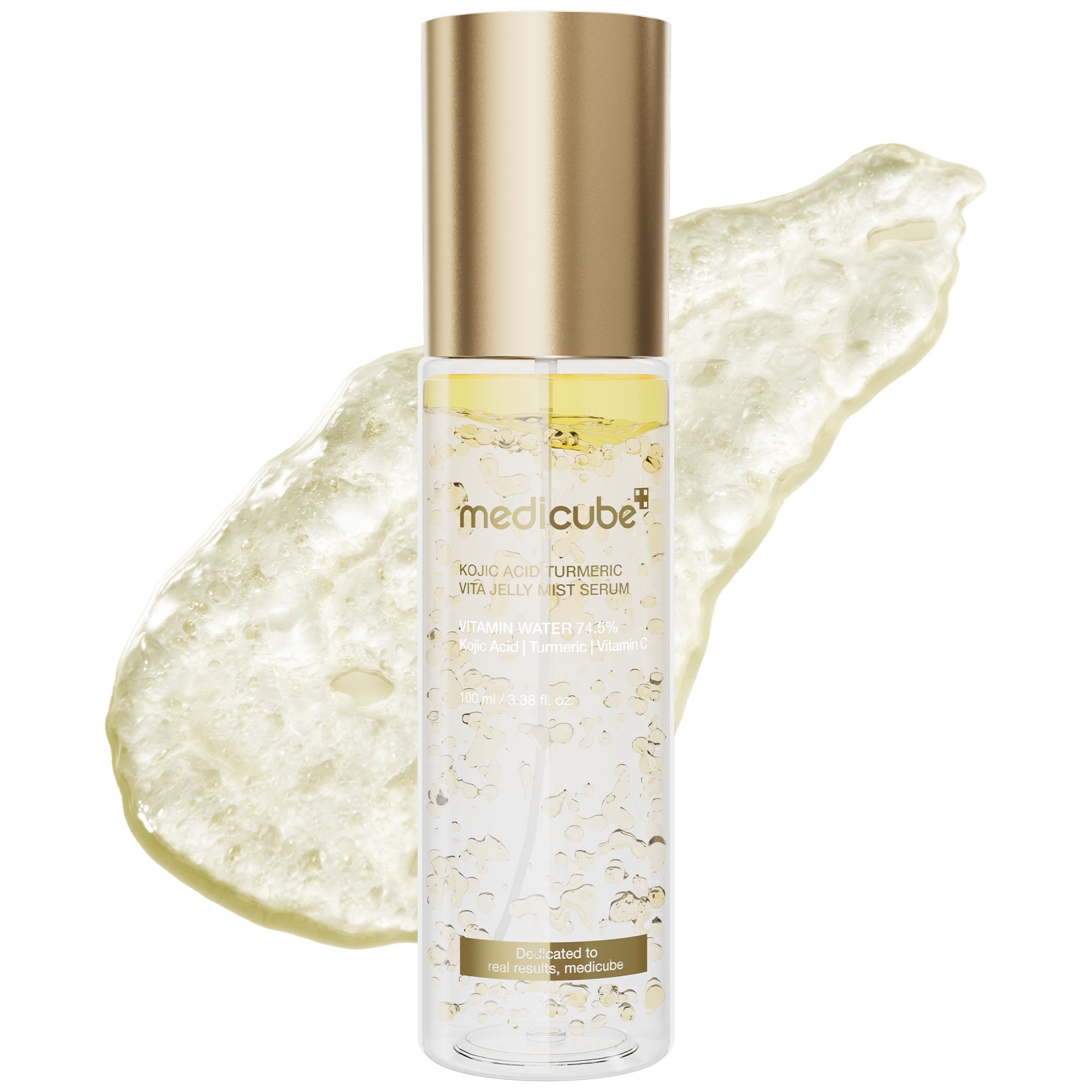 Kojic Acid Turmeric Vitamin Gold Jelly Mist Serum - Default Title