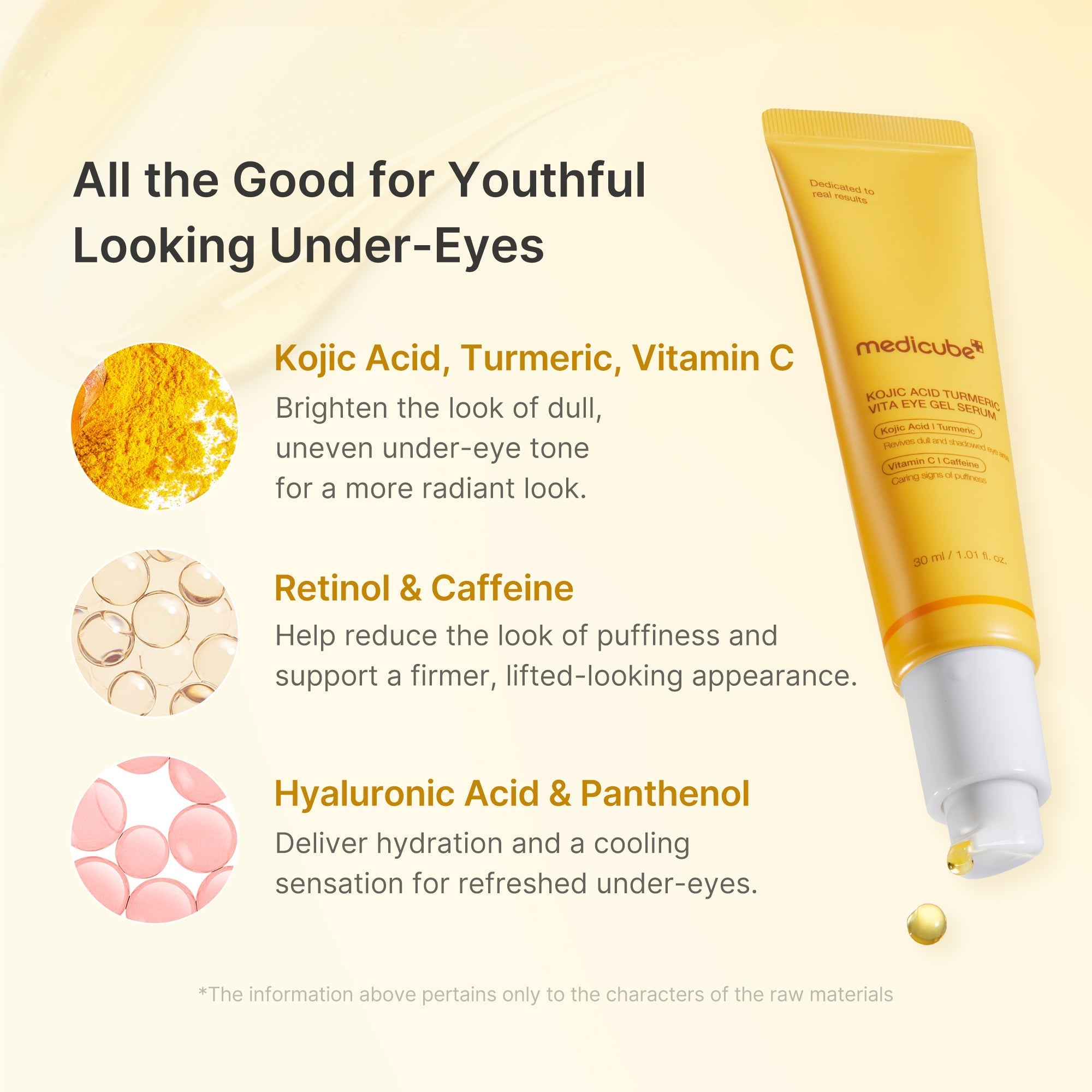 Kojic Acid Turmeric Eye Gel Serum