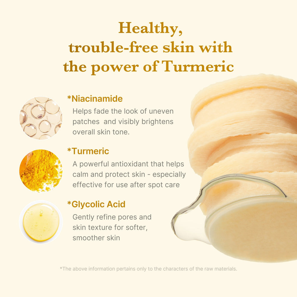Kojic Acid Turmeric Toner Pad