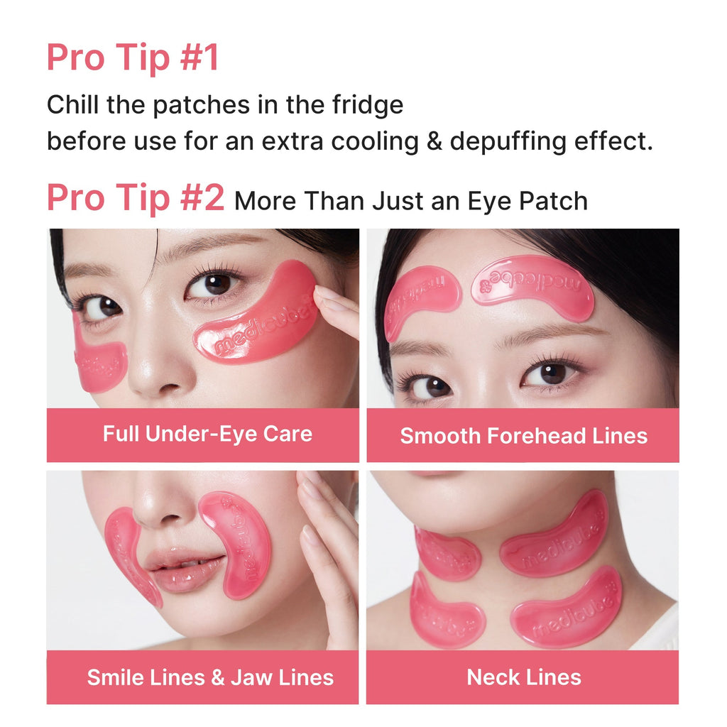 PDRN Pink Collagen Jelly Eye Mask